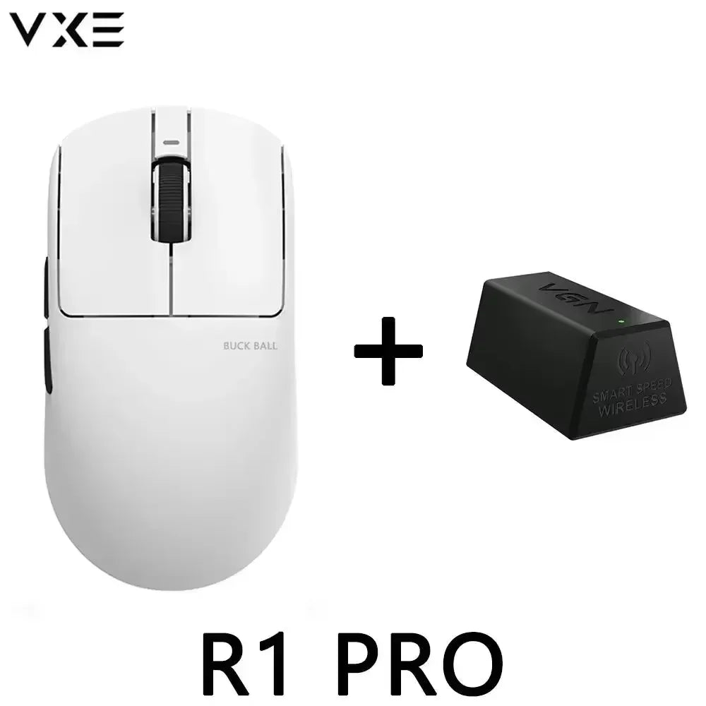 VXE Dragonfly R1 Pro Max Wireless Mouse R1 SE Lightweight PAW3395 Nordic52840 4KHz Smart Speed X FPS Office Gaming Mice Gift
