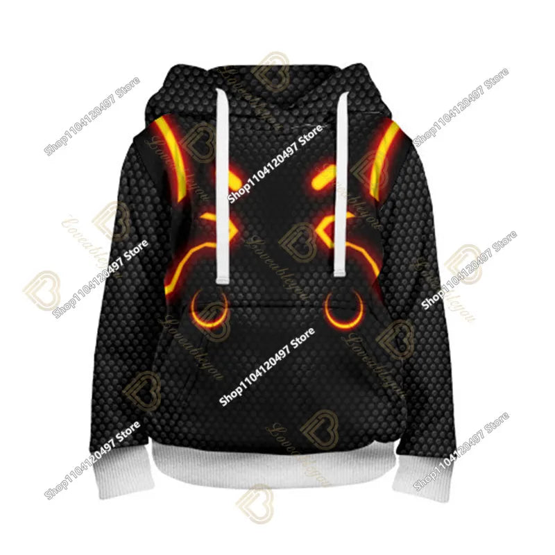Children's Clothing Fortnite Cosplay Hoodie Sweatshirt Battle Ikonik Man Sleeve Costume Christmas Pullover Stress Shirt Clothes