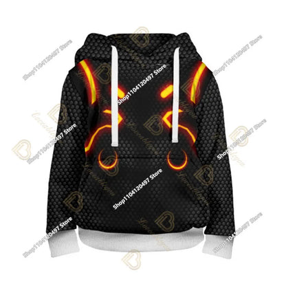 Children's Clothing Fortnite Cosplay Hoodie Sweatshirt Battle Ikonik Man Sleeve Costume Christmas Pullover Stress Shirt Clothes
