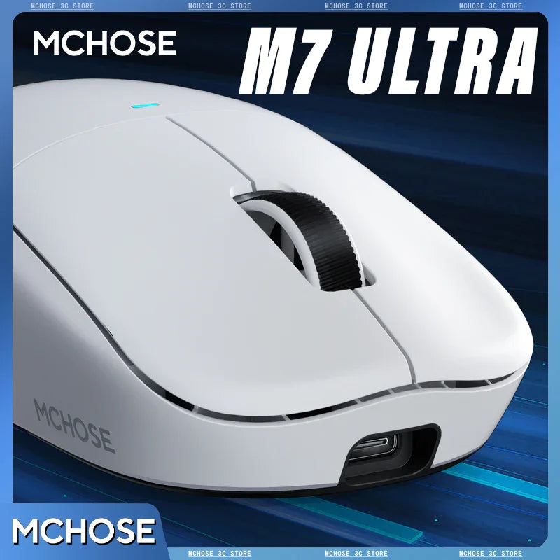 MCHOSE M7 Ultra Ergonomiczna mysz gamingowa PAW3950 Super Sensor TOPSPEED 8000Hz Polling Rate Lekka konstrukcja Realtek Master Mice