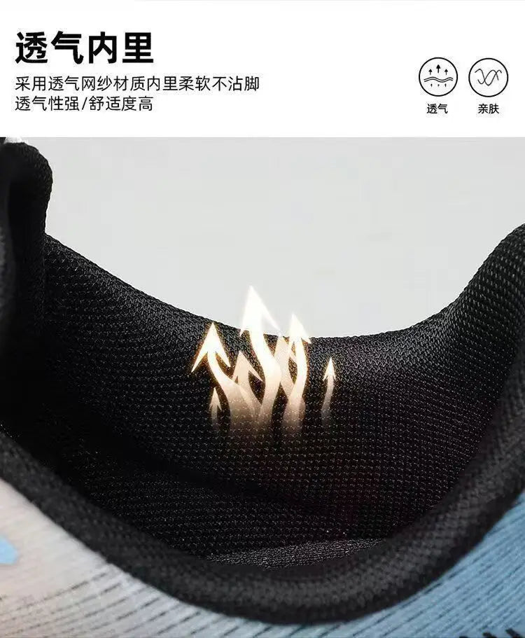 Breathable Mesh Men Shoes Lightweight Casual Sneakers Non Slip Soft Sole Running Shoes for Men Spring Summer