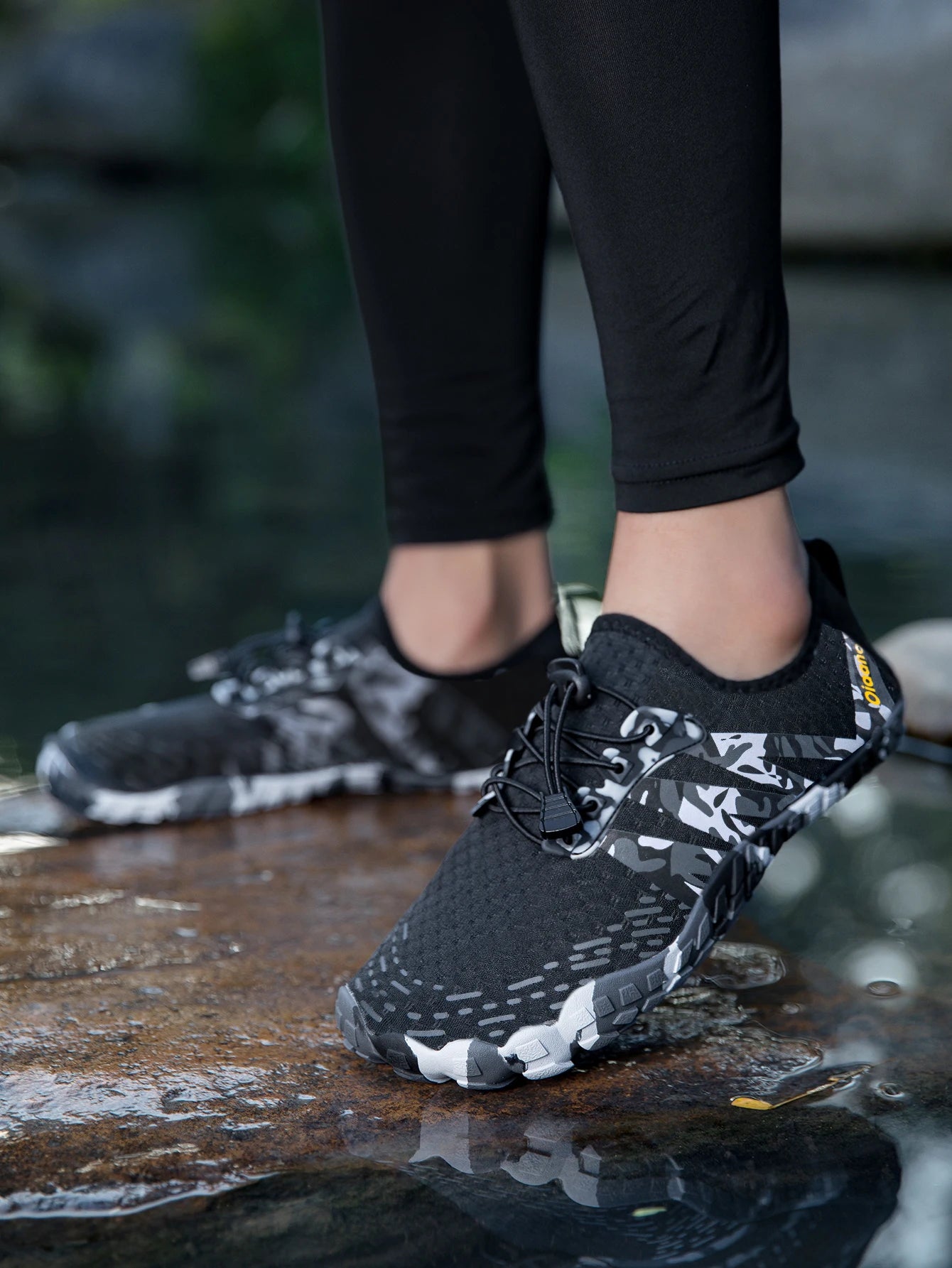 Oiaano Wide Toe Man Barefoot Black Shoes Woman Sports Sneaker Unisex Water Booties Male Aqua Beach Soft Sole Light Breathable