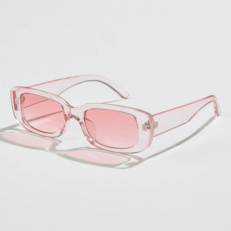 Gafas de sol cuadradas para hombre, rectangulares, de marca, de diseño, pequeñas, para hombre, estilo retro, con lentes negras, para conducir y pescar, Oculos UV400