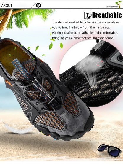 Męskie buty do brodzenia, buty plażowe typu „barefoot”, antypoślizgowe i odporne na zużycie, buty do pływania pod prąd, damskie buty do sportów wodnych na świeżym powietrzu