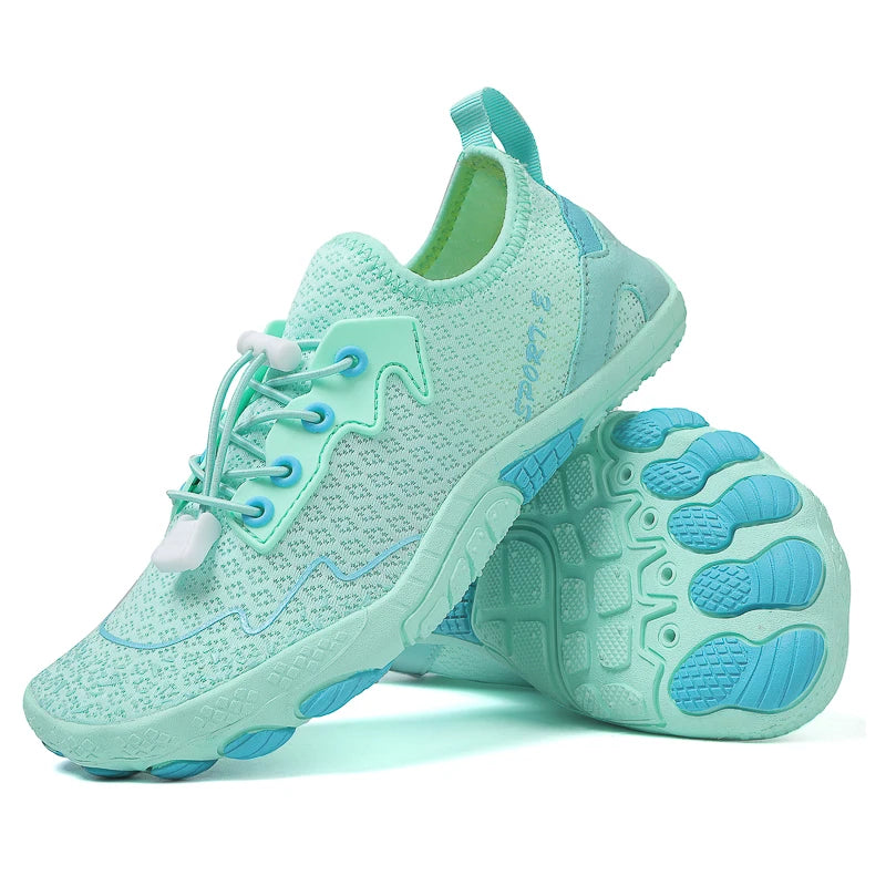 Men Wading Shoes Barefoot Quick-Drying Beach Shoes Outdoor Non-Slip Upstream Swimming Diving Shoes Women Water Sports Shoes