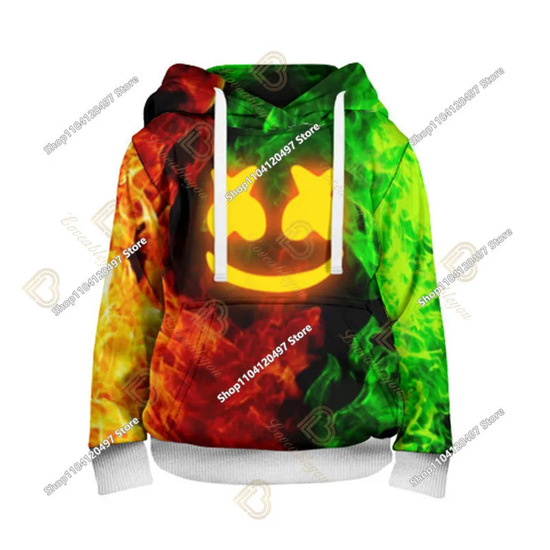 Children's Clothing Fortnite Cosplay Hoodie Sweatshirt Battle Ikonik Man Sleeve Costume Christmas Pullover Stress Shirt Clothes
