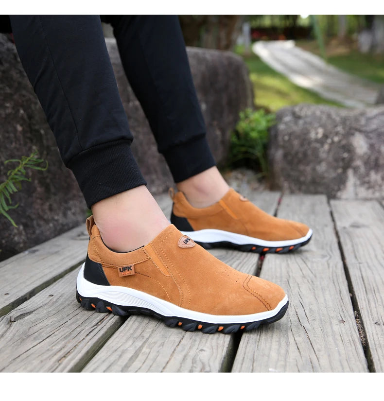 New Outdoor Hiking Camping Light Running Jogging Casual Sports Men's Shoes Non-slip Loafers Hiking Shoes Large Size 38-50