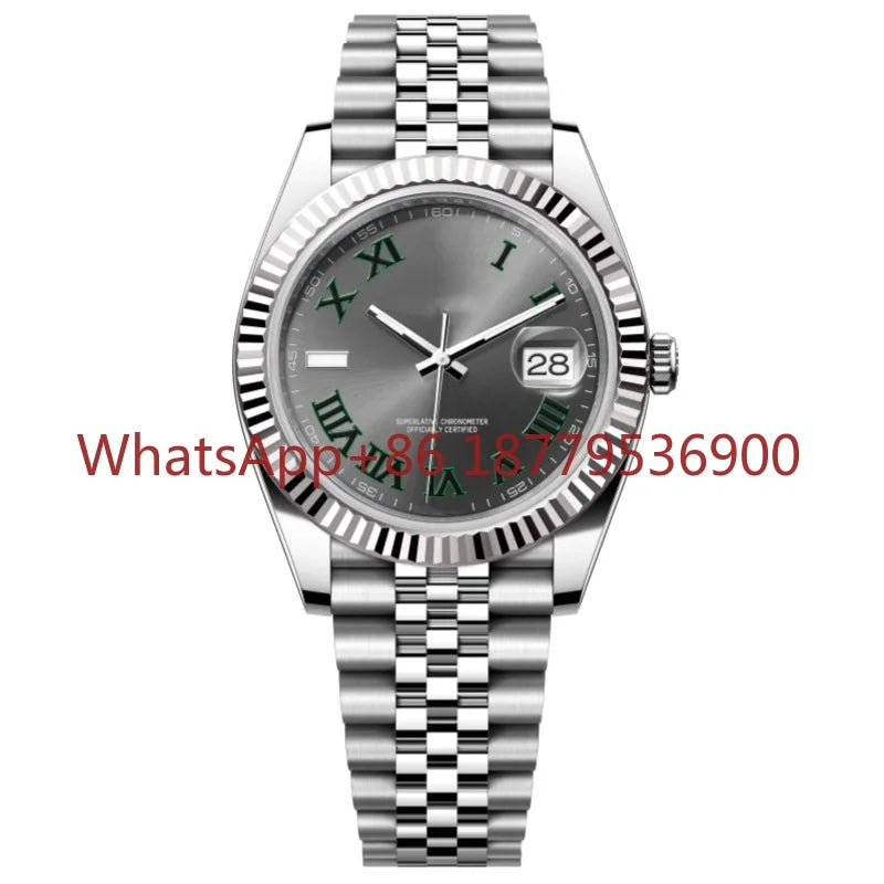 2026 Men's 904L Stainless Steel Automatic Mechanism Sapphire glass 41MM Watches Customized