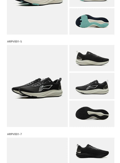 Pantofi de alergare pentru bărbați Li-Ning RED HARE 8, pentru curse, LIGHT FOAM ULTRA, reflectorizanți, cu amortizare și stabilitate, sneakers ușori LiNing ARPV001
