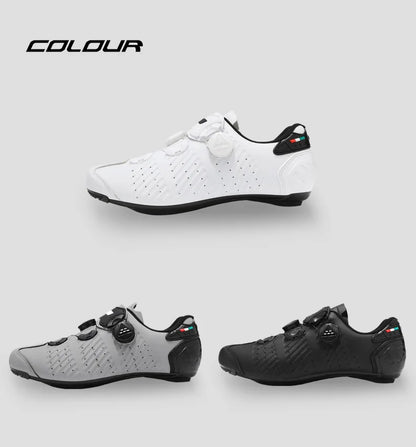 Highway bike cycling shoes, breathable and wear-resistant mountain bike cycling shoes, professional bike lock shoes Men or Women