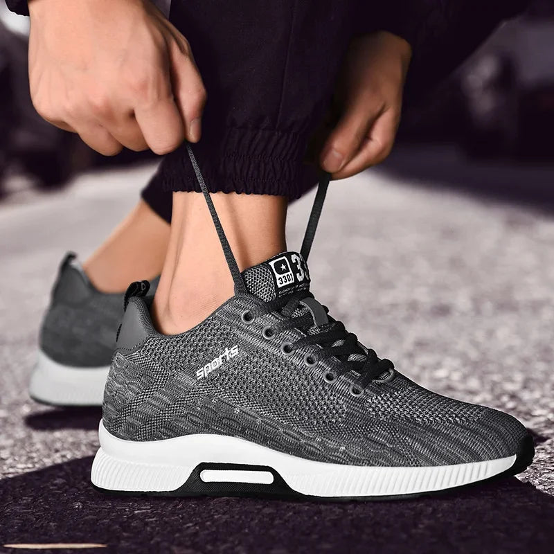 Men Increase Insole 6CM Sports Casual Height Shoes 48 Men Sneakers Elevator Shoes Hidden Heels Breathable Heightening Shoes