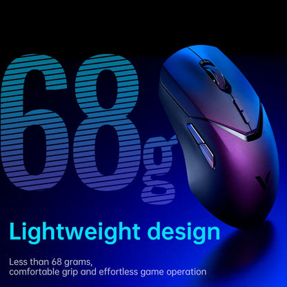 Rapoo VT9PRO PAW3398 Wireless Gaming Mouse 68g Wired Programmable Ergonomic Mice 26000DPI Type C Rechargeable PC Gamer Accessory