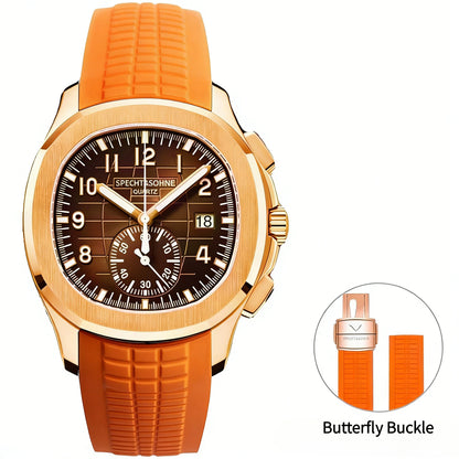 2026 High Quality Men's Watches Luxury Brand Japan VD53 Chronograph Sports Classic 5167 Quartz Watch Stainless Steel Waterproof
