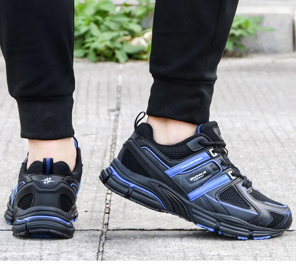 BONA 2023 New Designers Light Running Jogging Mesh Shoes Breathable Comfortable Men Sneaker Casual Outdoor Sport shoes Man Mesh