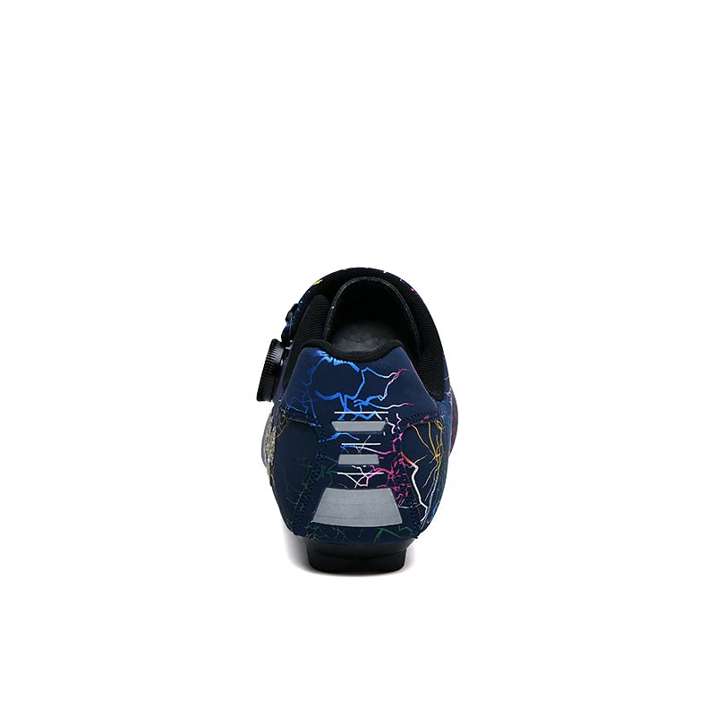 New Cycling Shoes Men's Self-locking Racing Road Cycling Sports Shoes Lockless Training Shoes Women's SPD Cleats Cycling Shoes