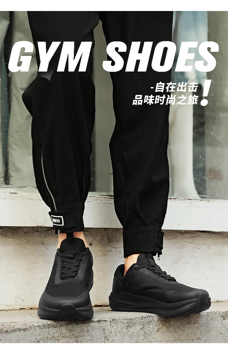 Men Running Shoes Marathon Speciality Sports Breathable Lightweight Women's Comfortable Nonskid Leisure Sneakers Plus Size 38-46