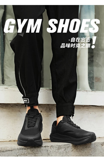 Men Running Shoes Marathon Speciality Sports Breathable Lightweight Women's Comfortable Nonskid Leisure Sneakers Plus Size 38-46