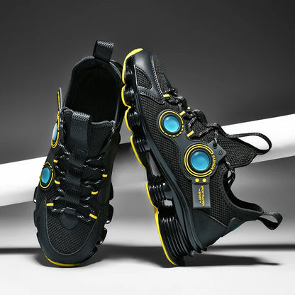 Men's Basketball Shoes Breathable Cushioning Non-Slip Wearable Runing Shoes Gym Training Athletic Basketball Sneakers for Men