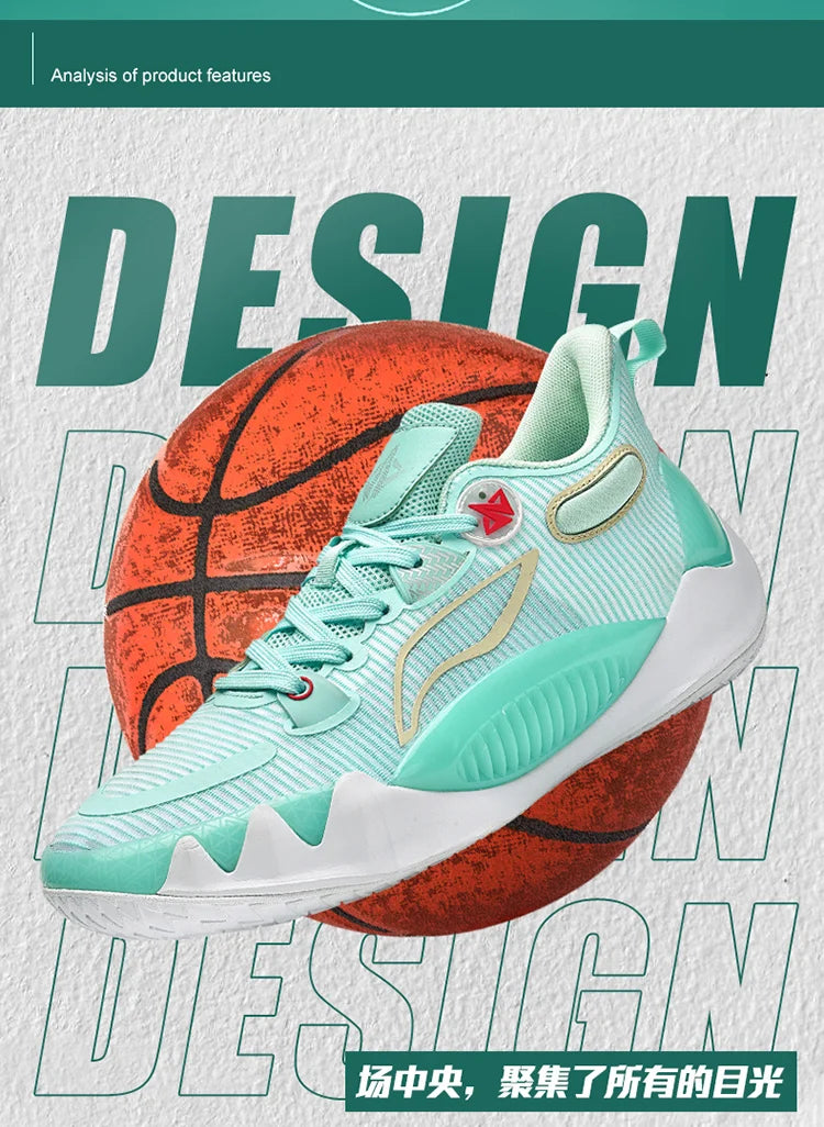 Men's Basketball Shoes Breathable Cushioning Non-Slip Wearable Runing Shoes Gym Training Athletic Basketball Sneakers for Men