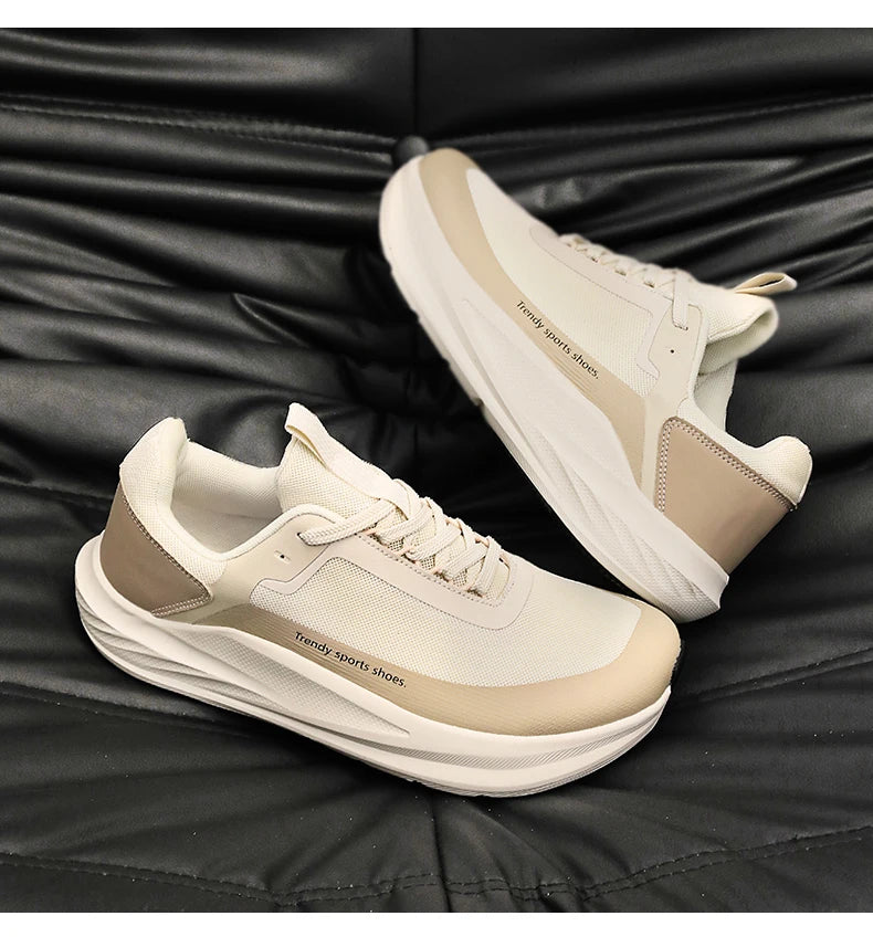 Men Running Shoes Marathon Speciality Sports Breathable Lightweight Women's Comfortable Nonskid Leisure Sneakers Plus Size 38-46
