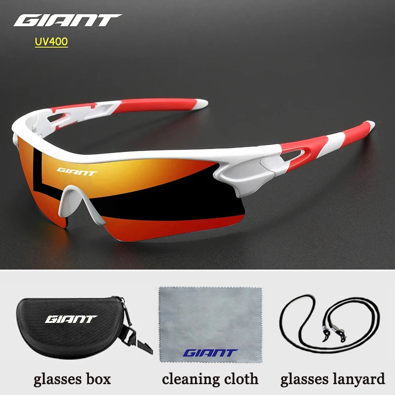 giant cycling Glasses UV400 Protection HD Lenses Lightweight Frame For Men Women Road Mountain Bike Riding climbing and fishing
