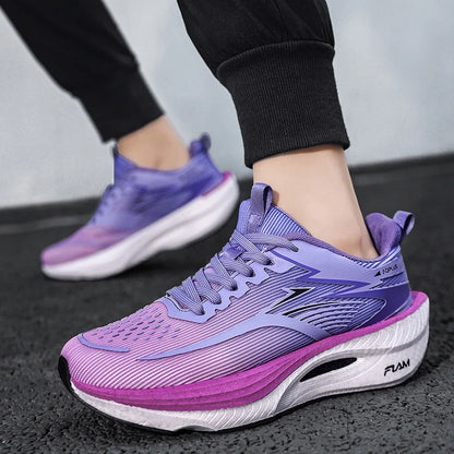 Fashionable Men’s and Women’s Running Shoes, Comfortable and Breathable Casual Sports Shoes, Youth Outdoor Sports Shoes Walking