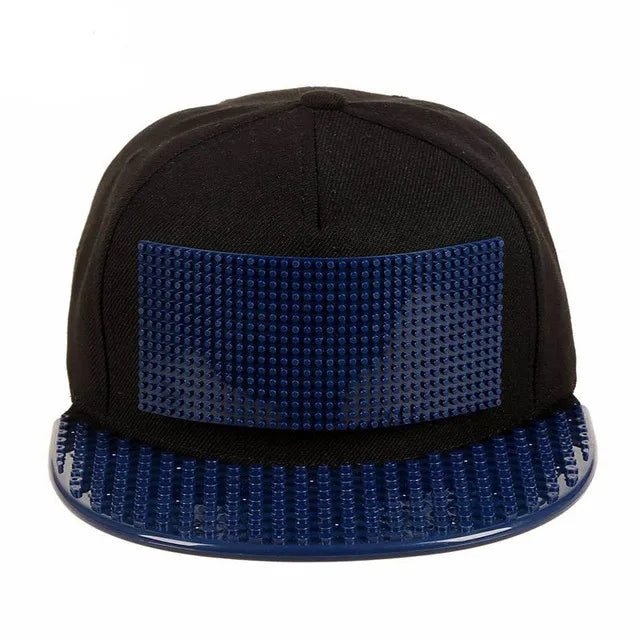 Crtani patchwork bejzbol kape, uradi-sam blokovi, snapback kape, hip hop kape za muškarce i žene, odvojivi pikseli, kape za tatu, dječje kape, kape za odrasle
