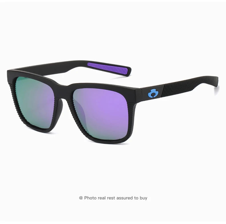 BLUE OTTER Polarized Sports Sunglasses UV400 for Cycling Fishing Running Driving Men Women Outdoor Eyewear with Box BT03