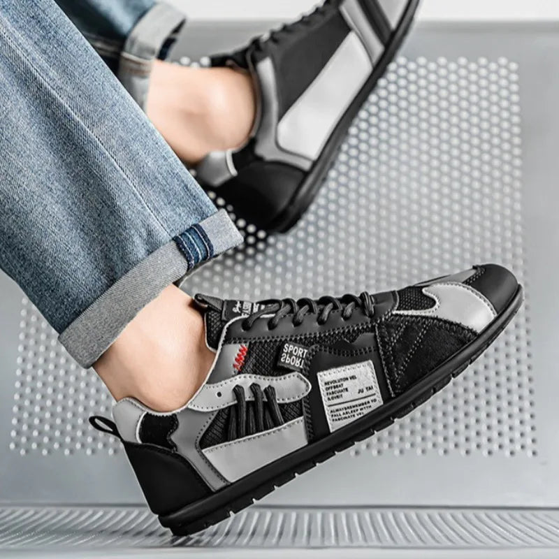 Buty męskie letnie, nowe, z siateczki, oddychające, młodzieżowe, rekreacyjne, do biegania, do chodzenia, lekkie trampki, Zapatillas