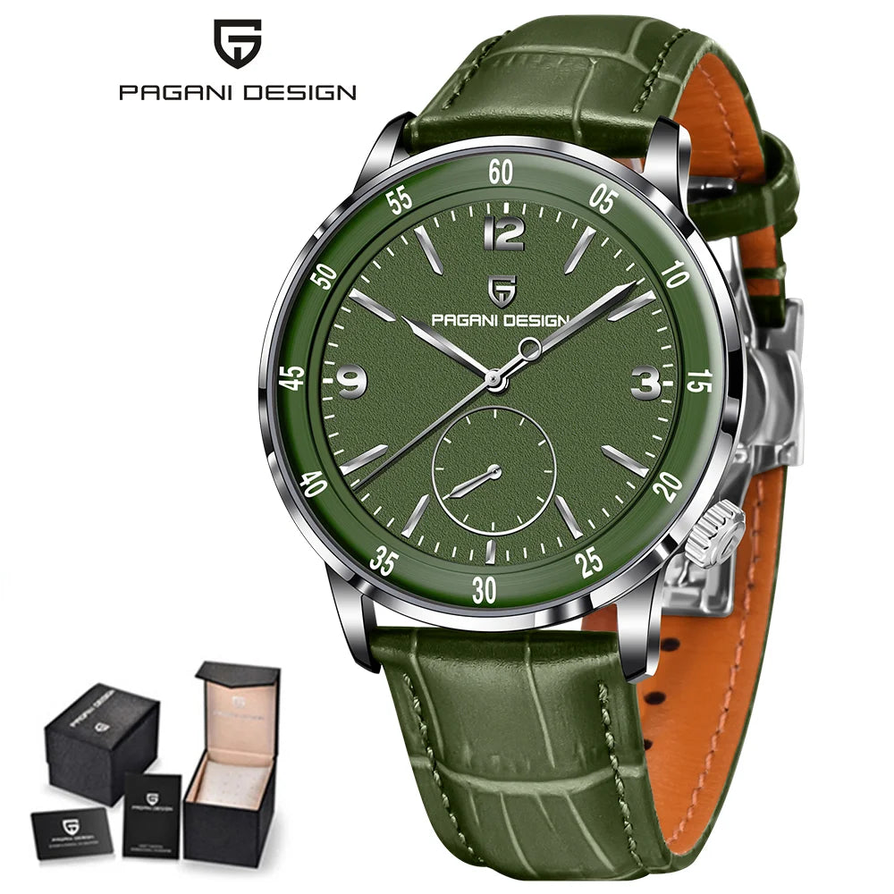 V2 PAGANI DESIGN PD-1790 New 42MM Men's Fashion Leisure Mechanical Watch 10Bar Waterproof Sapphire Glass Men's Automatic Watch