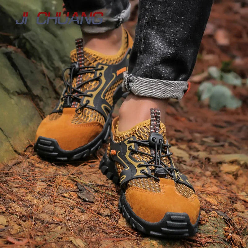 39-50 Water Shoes Men Quick Drying Swim Beach Aqua Shoes for Water Sport Diving Hiking Sailing Travel Sneakers  mountaineering
