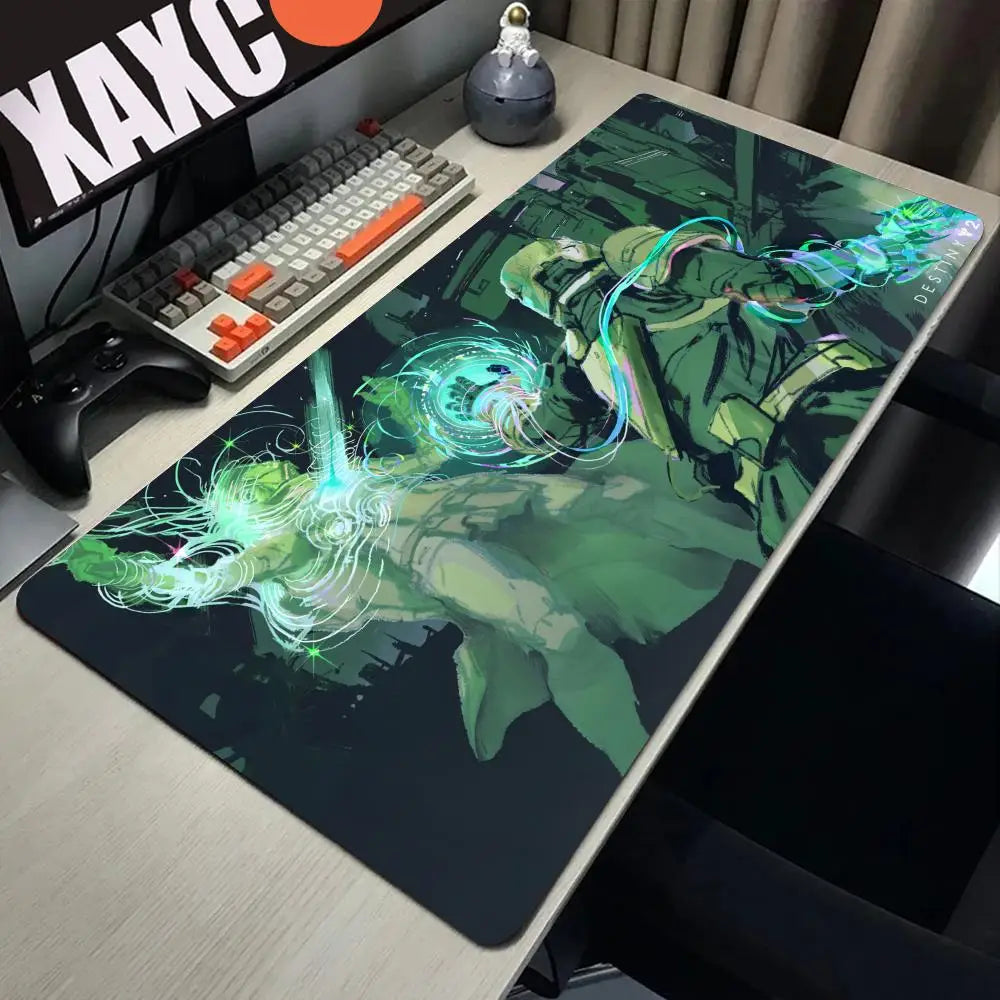 Destiny 2 Mouse Pad Cartoon Lockedge Large Gaming Pad Computer Gamer Keyboard Mouse Mat Desk Mousepad for PC Desk Pad