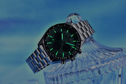 PAGANI DESIGN 2026 New Moon Watch Retro Luxury Quartz Watches For Men Stainless steel Luminous waterproof Sport Chronograph Man