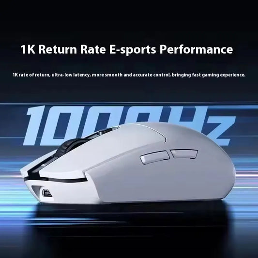 MCHOSE G3 V2 Pro Bezprzewodowa mysz gamingowa Tri-Mode Bluetooth 800mAh, ładowalna, lekka, z personalizowaną ergonomią, mysz e-sportowa