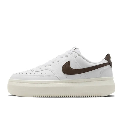 Nike Court Vision Alta Women's Low-Top Basketball Shoes Soft & Comfortable, Durable White/Black DZ5394-107