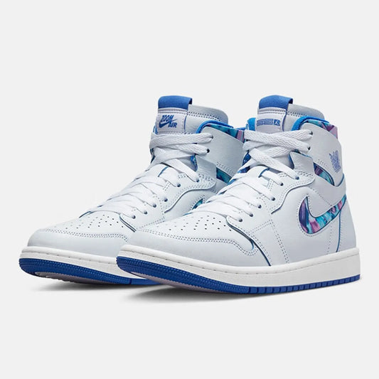 Sapatilhas Nike genuínas para mulher Air Jordan 1 Zoom de cano alto DV5575-140