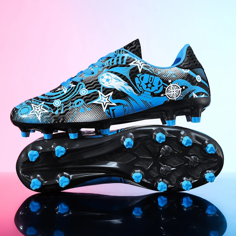 New Men Soccer Shoes Boys Original Football Shoes TF/AG Indoor Professional Football Field Boots Society Cleats Sneaker Non Slip