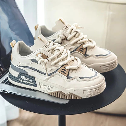Men's sports and casual shoes, skateboarding shoes, men's street shoes, fashionable casual shoes, unisex suitable for all season