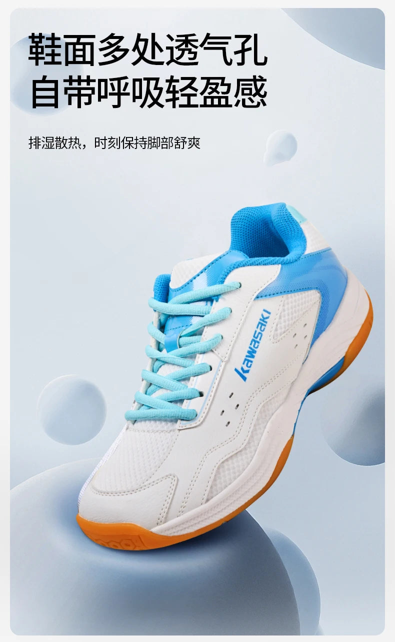 Kawasaki Shoe Men's Sneakers K1B50-C32023&C32011 Anti Twist Technology Professional Table Tennis Badminton Shoes Man Trainers