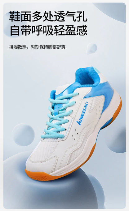 Kawasaki Shoe Men's Sneakers K1B50-C32023&C32011 Anti Twist Technology Professional Table Tennis Badminton Shoes Man Trainers