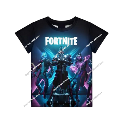 Hoodie Anime Fortnite Infantil, Sweatshirt Masculina Streetwear Hip-Hop Desportiva, Casual, Corte Largo, Moda Outdoor