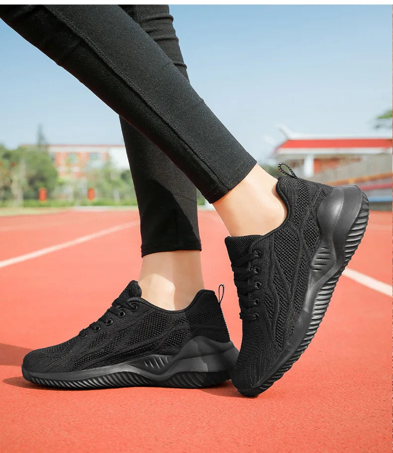 Women's Running Shoes Breathable Casual Lightweight Gym Outdoor Sport Comfortable Sneakers