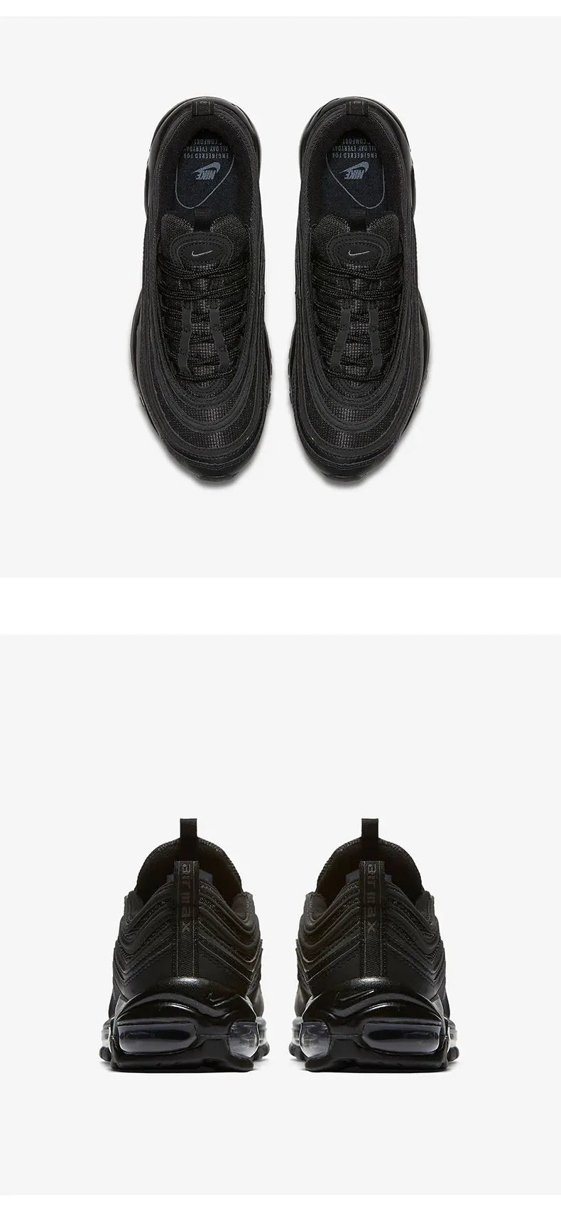 Nike Genuine AIR MAX 97 ženske trkaće cipele s Bullet Air Cushion amortizerom 921733-001