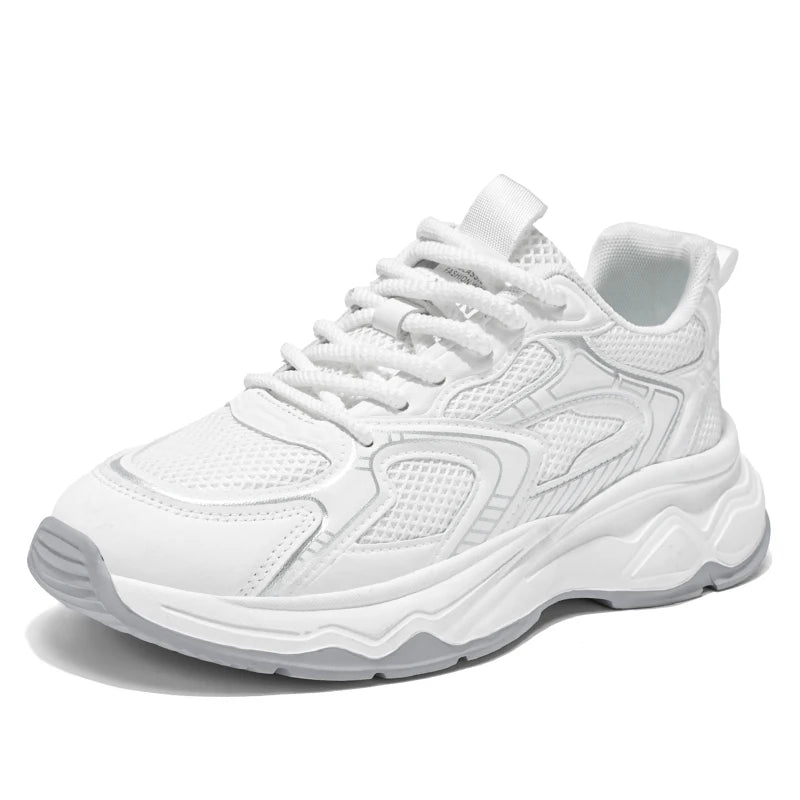 Men's speed casual sneakers spring summer soft-sole anti-slip breathable outdoor running shoes fashion Youth Joker sports shoes