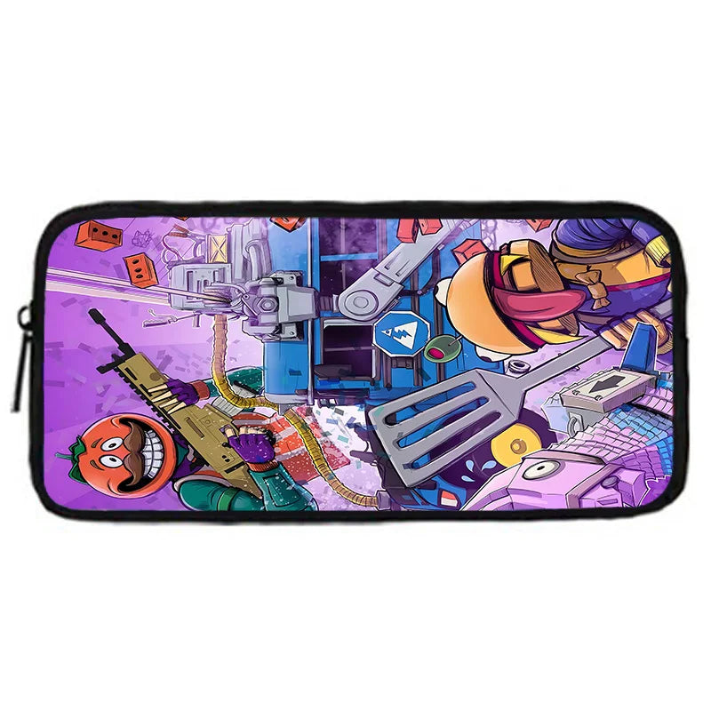Hot Game Shooting Fortnites Child School Backpack With Shoulder Bag Pencil Bags School Bags for Boys Girls Best Gift