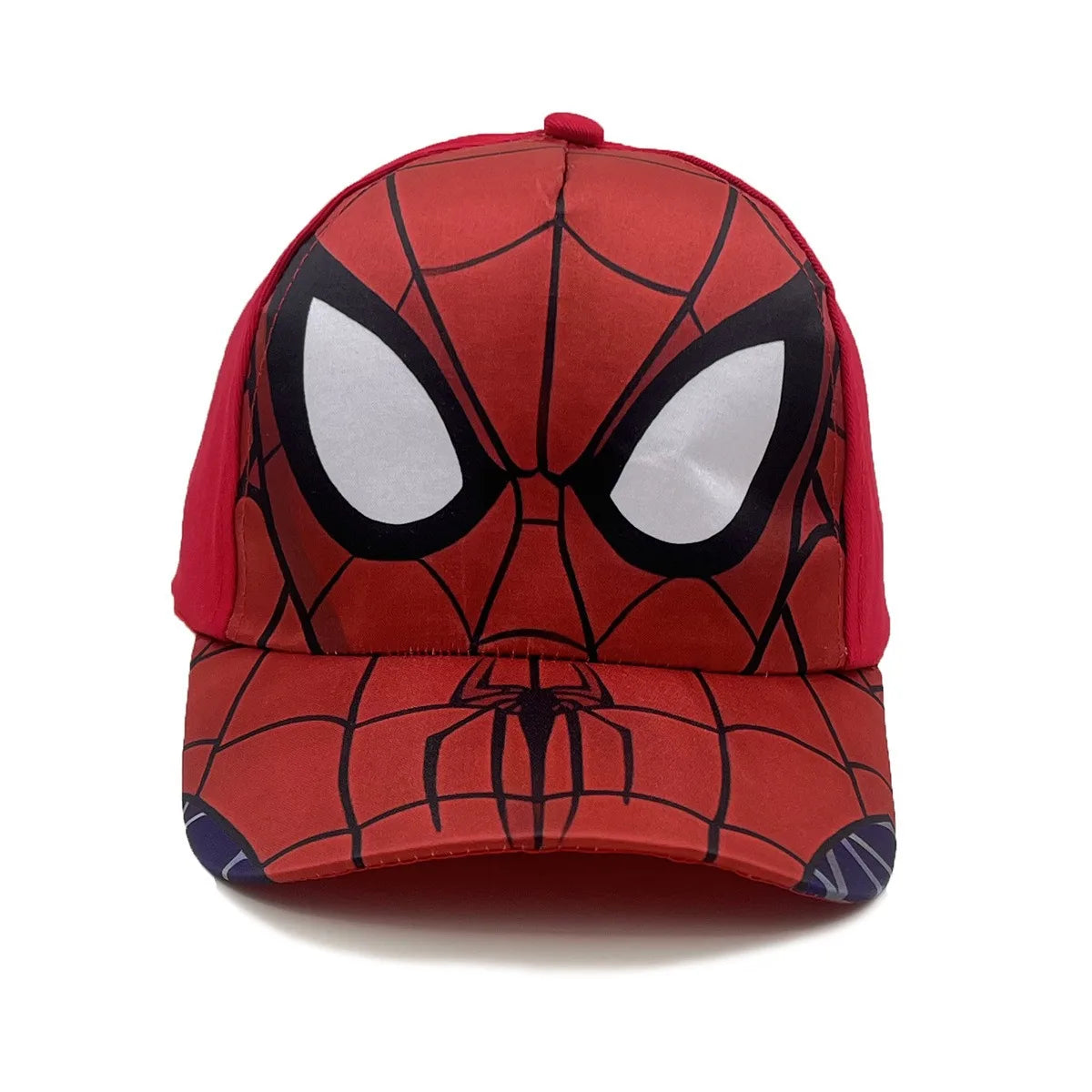 Marvel Spider-Man animefigur, basebollkeps, barnkeps med skärm, bomull/polyester, huvudbonad, solskydd för alla årstider, presenter