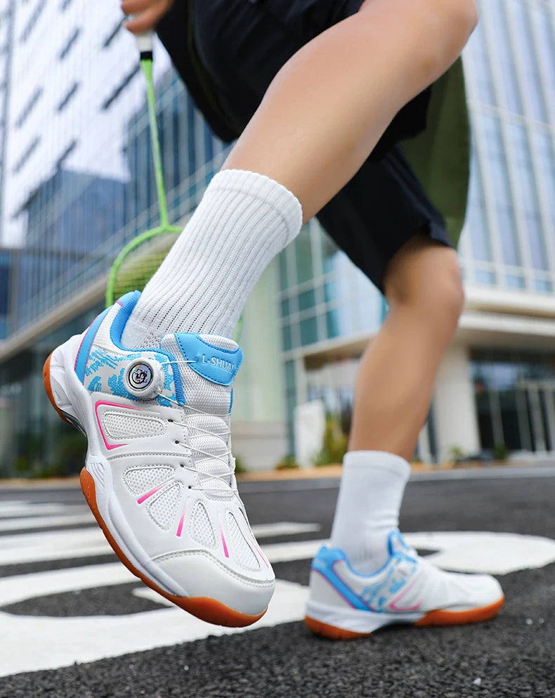Badminton Shoes Men Non-slip Volleyball Shoes Training High Quality Sneakers Outdoor Women Wear Resistant Table Tennis Shoes