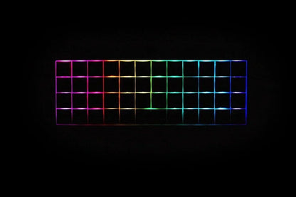 CSTC40 40 RGB 40% Hot Swappable Mechanical Keyboard PCB Programmed VIA VIAL software Macro Firmware RGB Switch Type C Planck