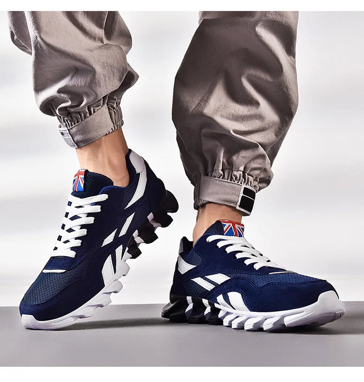 New Men's and Women's Running Shoes Breathable Casual Sneakers Anti-slip Vibration Comfortable Outdoor Sprots Walking Shoes36-48