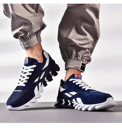 New Men's and Women's Running Shoes Breathable Casual Sneakers Anti-slip Vibration Comfortable Outdoor Sprots Walking Shoes36-48